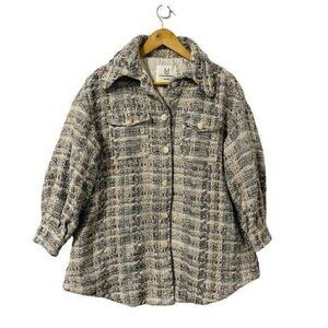 My Little Mushroom Biu  clueless Tweet Button coat Women’s Size XS